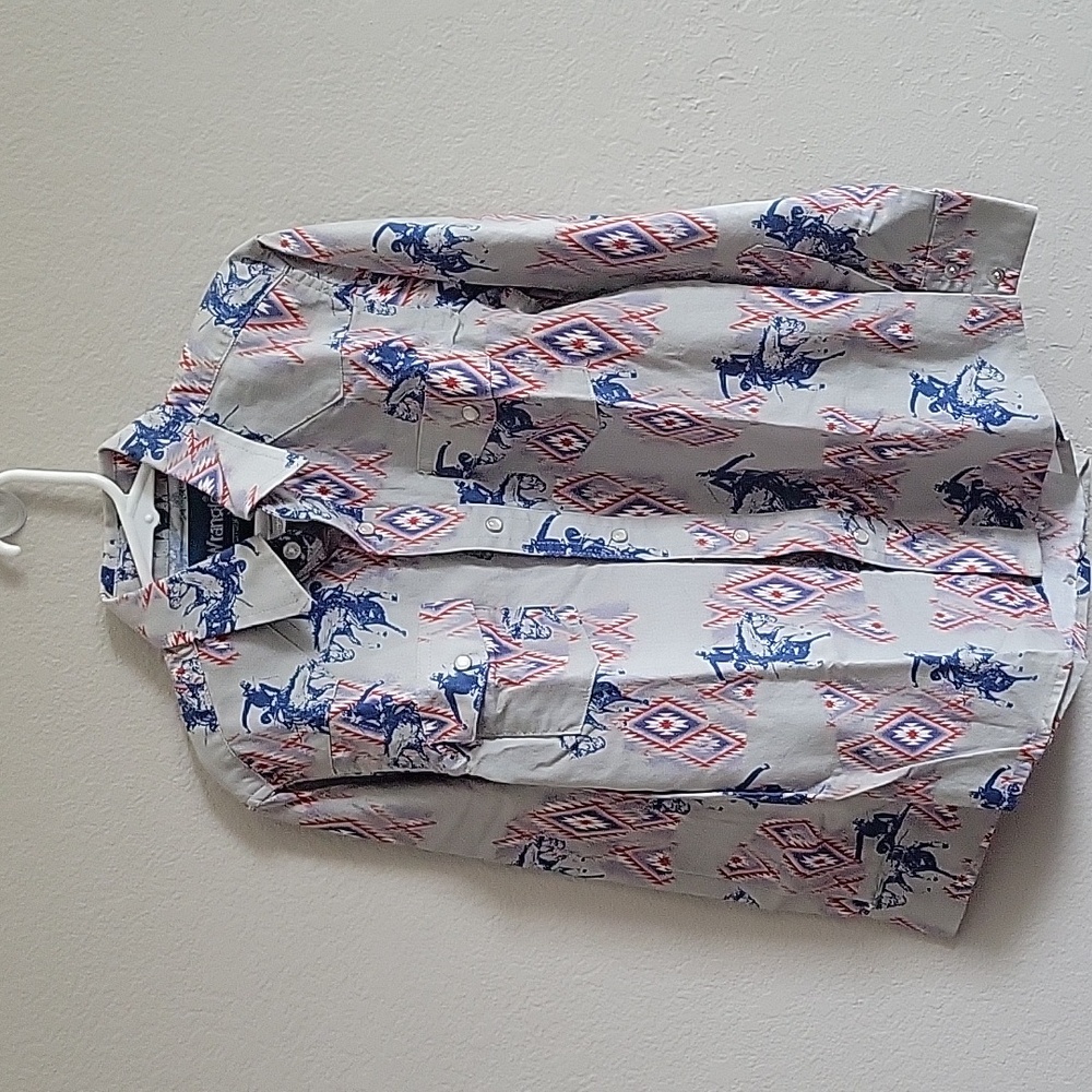 Boys, Wrangler shirt